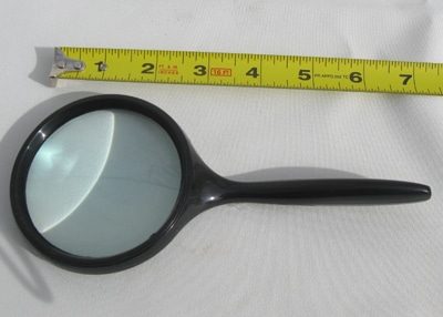 3x Magnifying Glass - 3 Inch Diameter