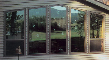 Whispering Windows Chickadee Decals