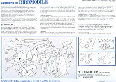 birdmobile kingfisher