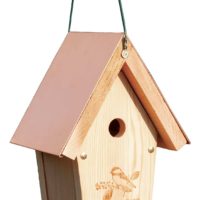 WoodLink Coppertop Hanging Chickadee/Wren House COPCH
