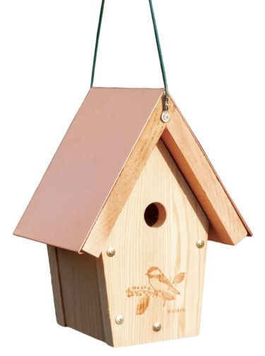 WoodLink Coppertop Hanging Chickadee/Wren House COPCH