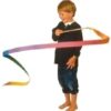dancing twirling ribbon