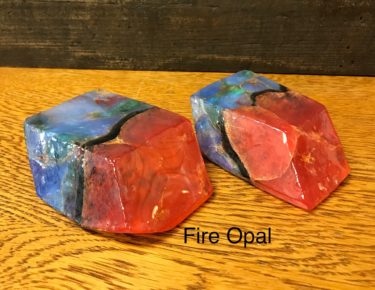 fire opal soap rocks