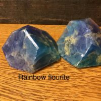 rainbow flourite soap rock