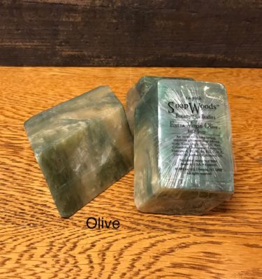 olive soap wood