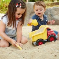 Dump Truck in sandbox