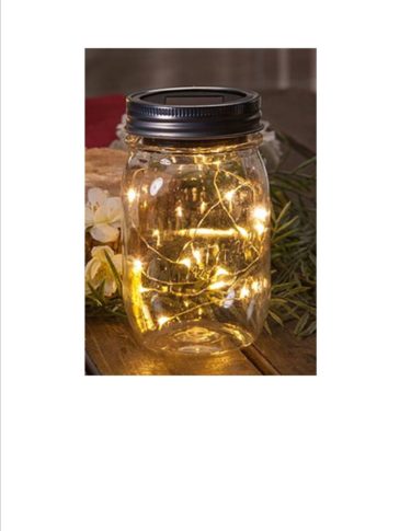 Solar Jar Lid LED Light String
