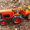 Tractor with Dandelions