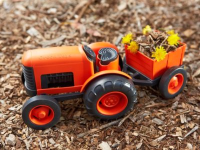 Tractor with Dandelions
