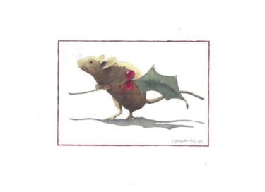 Holiday cards printed in the USA on 100% post-consumer waste recycled paper at Northwest Nature Shop, Ashland Oregon