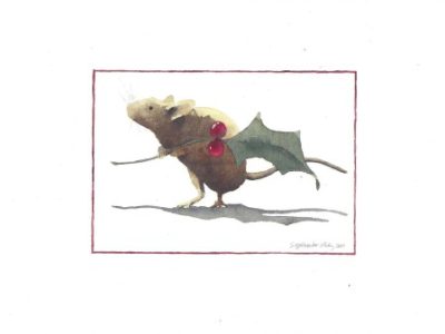 Holiday cards printed in the USA on 100% post-consumer waste recycled paper at Northwest Nature Shop, Ashland Oregon