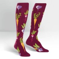 Turnip the Beet Womens High Socks at Northwest nature Shop in Ashland Oregon