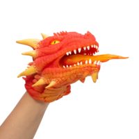 Dragon Hand Puppet at Northwest Nature Shop in Ashland Oregon