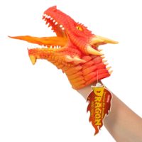 Dragon Hand Puppet at Northwest Nature Shop in Ashland Oregon