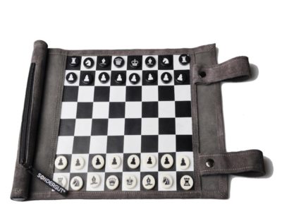 Sondergut Roll-Up Chess and Checkers Game at Northwest nature Shop in Ashland Oregon