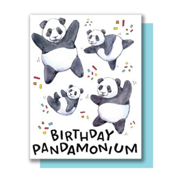 Birthday Pandamonium Card at Northwest Nature Shop in Ashland Oregon