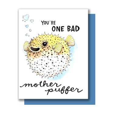 Mother Puffer Card at Northwest Nature Shop in Ashland Oregon