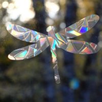 Dragonflies Window Gems