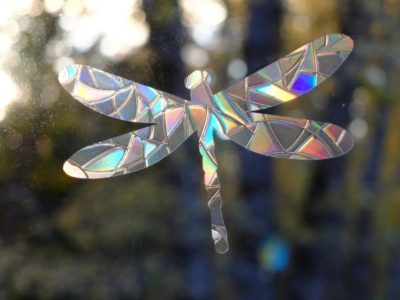 Dragonflies Window Gems