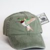 Ruby-Throated Hummingbird Cap at Northwest Nature Shop in Ashland Oregon