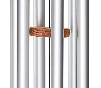 Arias wind chimes- satin silver
