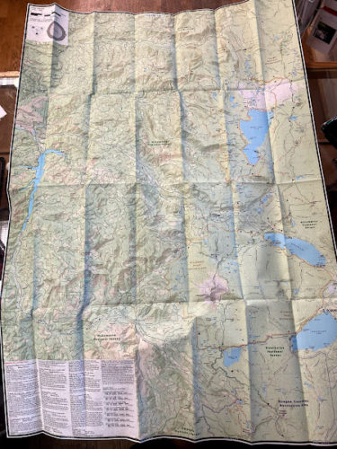 Oakridge Oregon Trail Map