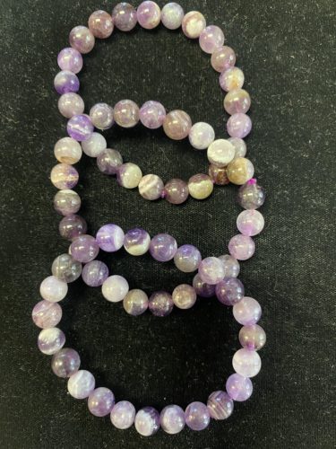 Bracelet - Round Amethyst