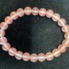 Bracelet - Round Pink Quartz