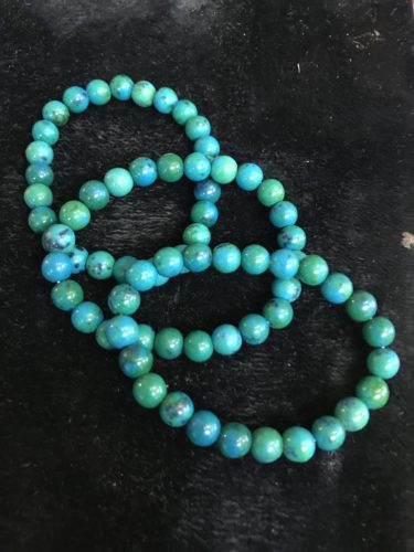 Gemstone bracelets at Northwest Nature Shop in Ashland Oregon