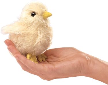 Folkmanis Mini Chick Finger Puppet at Northwest Nature Shop in Ashland Oregon