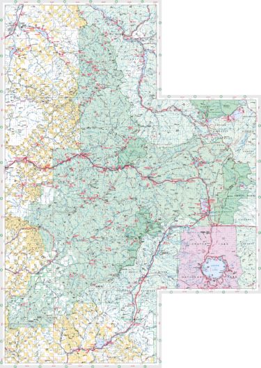 Land of the Umpqua Map