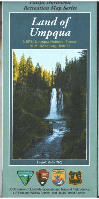 land of umpqua map