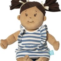 Manhattan Toy Baby Stella Beige with Brown Hair 15" Soft First Baby Doll at Northwest Nature Shop in Ashland Oregon