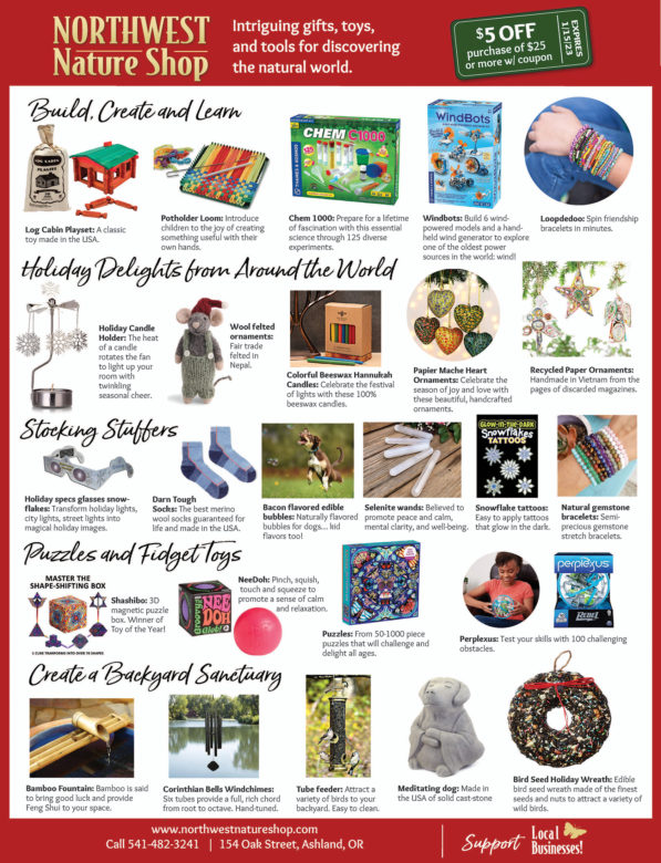 Northwest Nature Shop Holiday Shopping Guide 