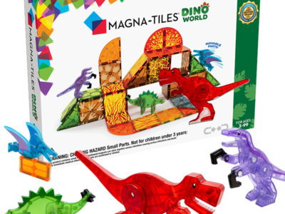 Magna Tiles Dino World 40 piece set at Northwest Nature Shop in Ashland, Oregon