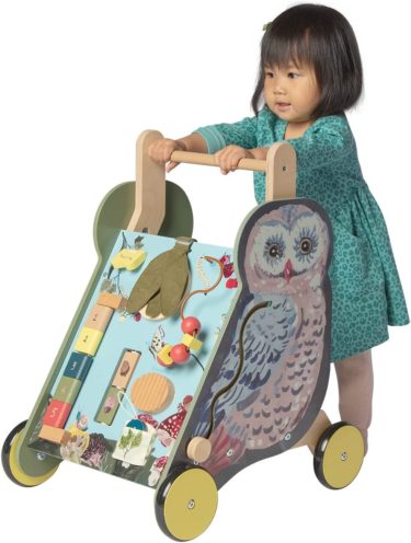 Wildwoods Owl Push Cart for Toddlers at Northwest Nature Shop in Ashland Oregon