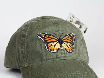 eco wear monarch butterfly hat