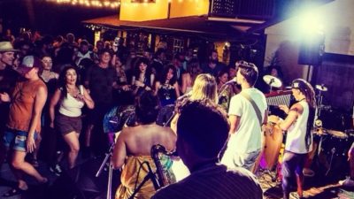 Os Alquimistas at Northwest Nature Shop and Vida Bakery on First Fridays in Ashland