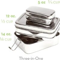 reusable lunch box, stainless steel lunch container, eco lunch box at Northwest Nature Shop in Ashland Oregon