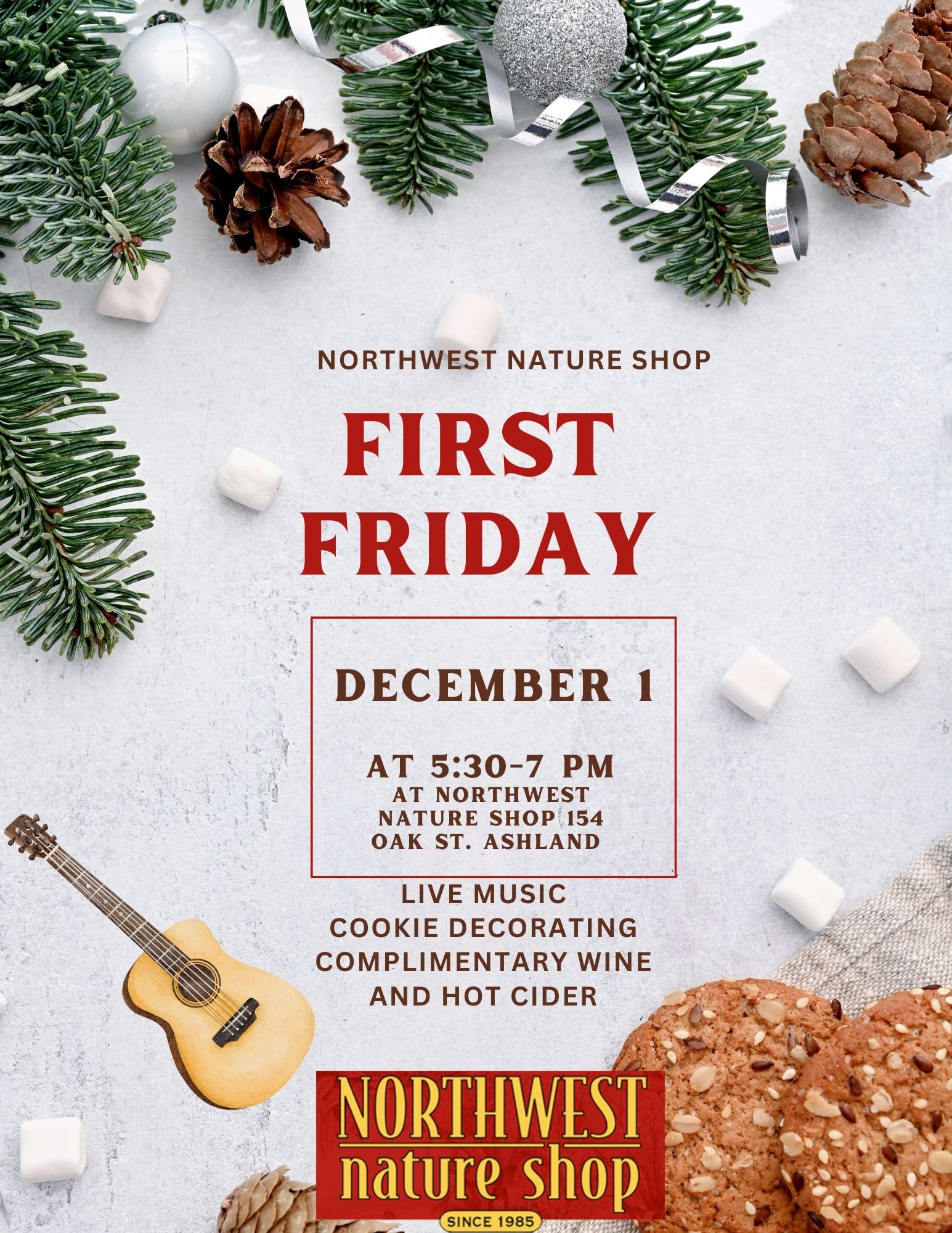 First Friday at NW Nature Shop in Ashland