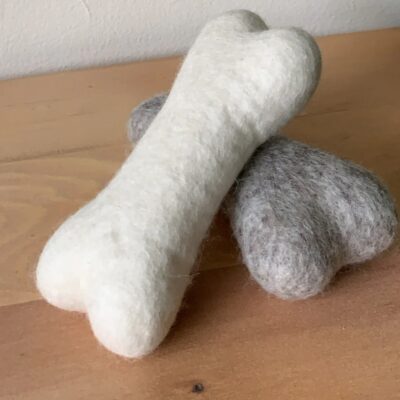 Wool Dog Bones at Northwest Nature Shop in Ashland, Oregon