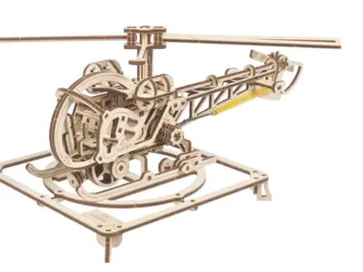 Ugears helicopter at Northwest Nature Shop in Ashland Oregon