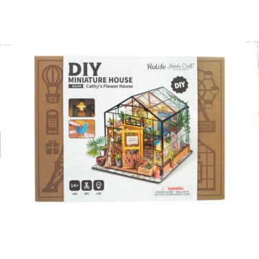 DIY miniature flower house picture