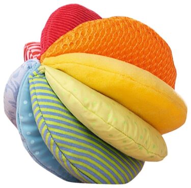 Fabric Rainbow Ball