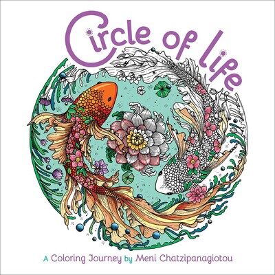 Circle of Life coloring book picture