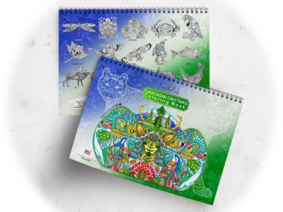 Cascadia Critters Coloring Book