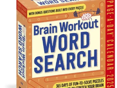 Page a day word search calendar 2025 picture