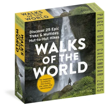 Walks of the world 2025 page a day picture