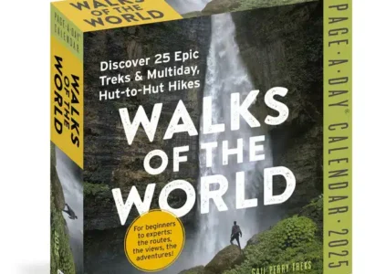 Walks of the world 2025 page a day picture