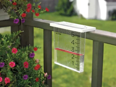 waterfall rain gauge image